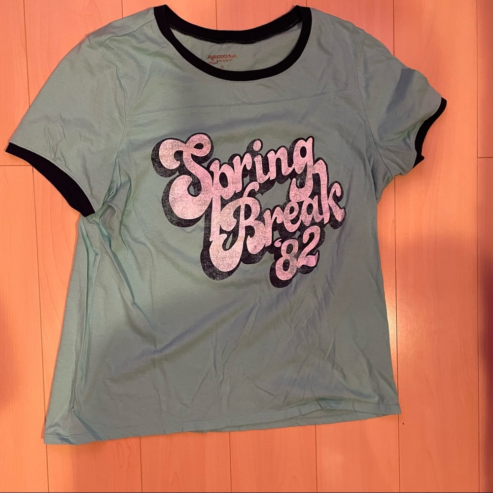 Lot of 3 graphic ringer tees